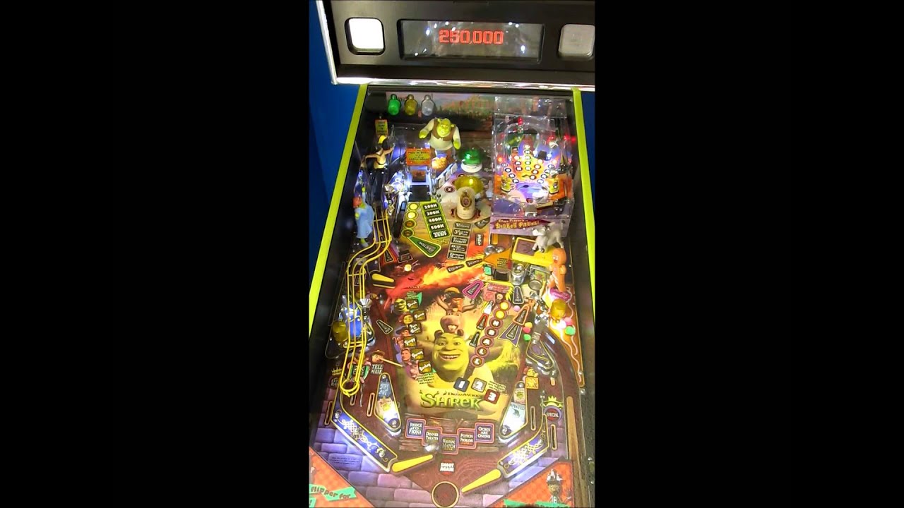 Shrek Pinball Machine by Stern Gameplay