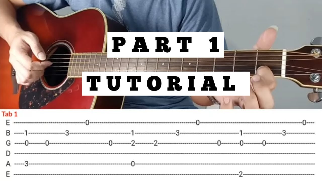 Part 1 - Heaven (Fingerstyle Tutorial)