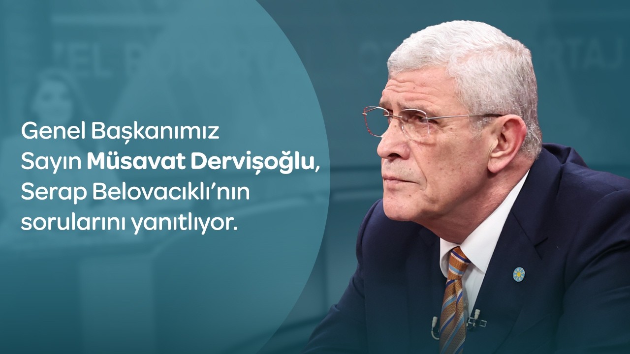 Genel Başkanımız Sayın Müsavat Dervişoğlu, SZC TV'de Serap Belovacıklı'nın sorularını yanıtlıyor...