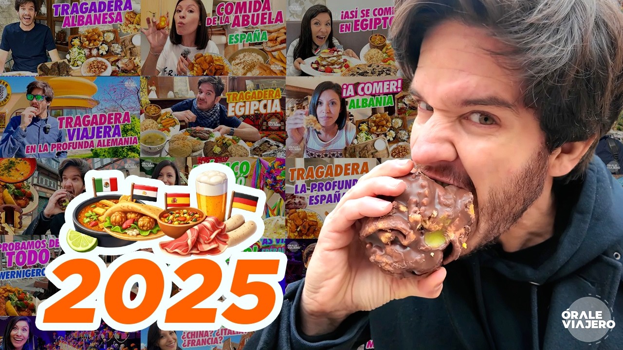 De CAMELLO a Postres con CALDO de CORDERO | Tragadera viajera Recap 2025 🇪🇬 🇪🇸 🇩🇪 🇦🇱 🇲🇽 #foodie