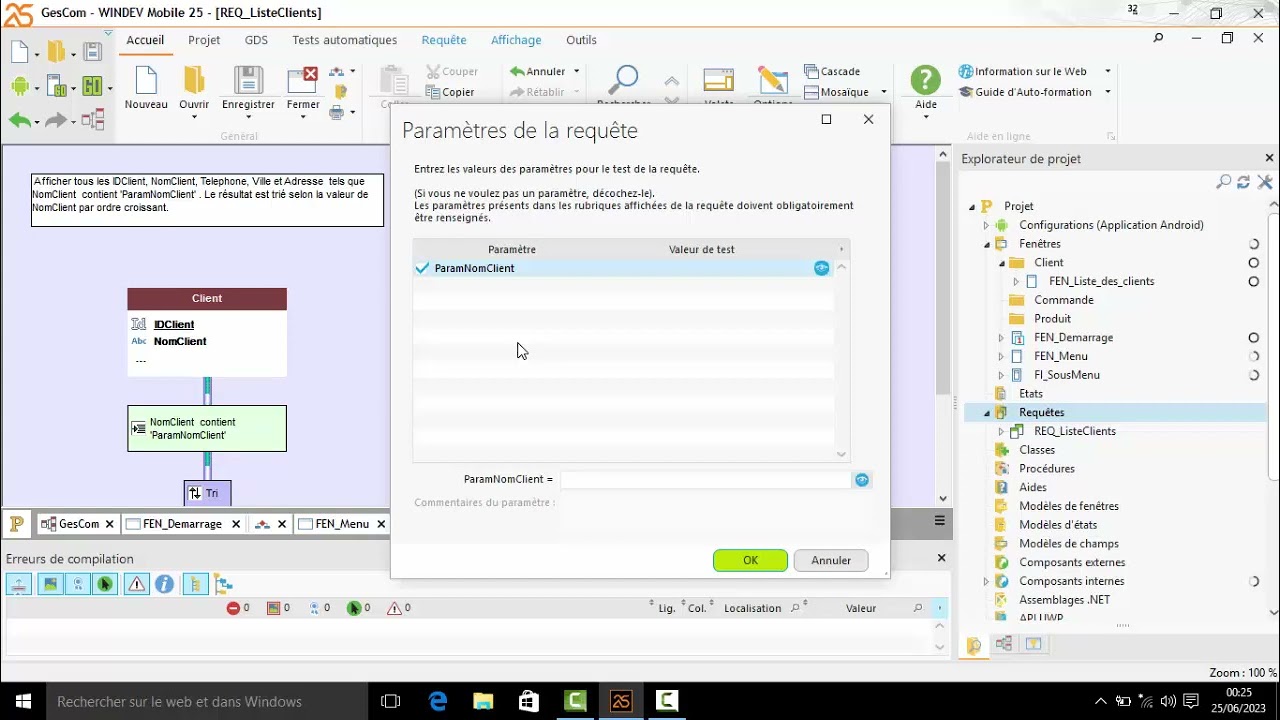 Jour 4 - Formation en développement des applications mobiles avec WinDev Mobile