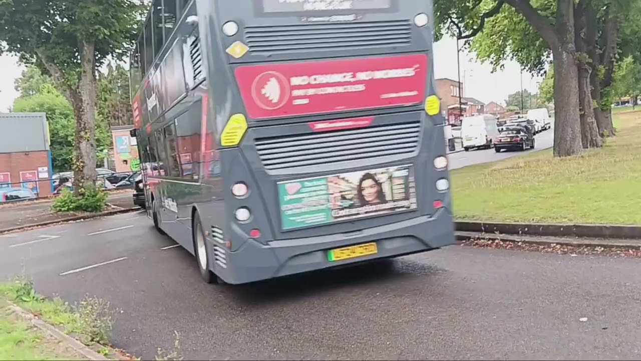 Buses At National Express West Midlands Yardley Wood Bus Garage 