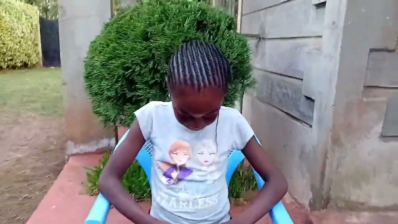 Back To School  Hair Day ❤️ | Straightening My Daughter's Hair & Neat Cornrows 
