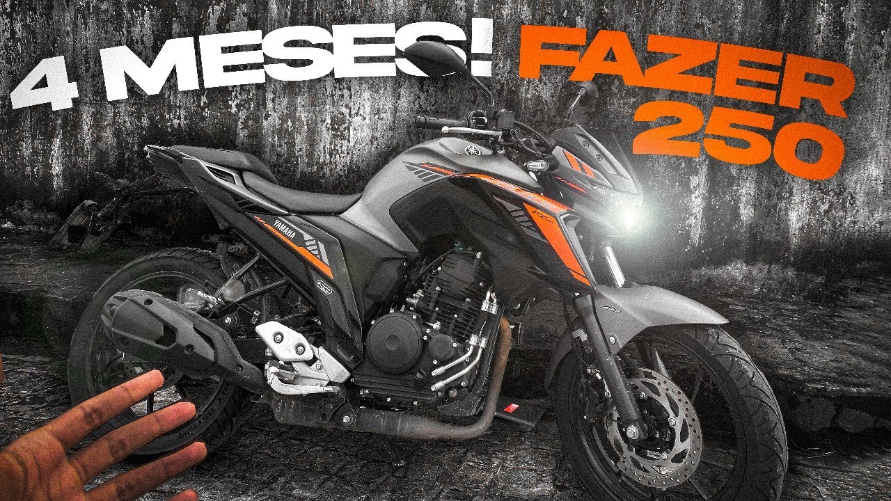 FAZER 250 2025 4 MESES DE USO OPINIÇÃO SINCERA - COMPENSA OU NÃO COMPENSA