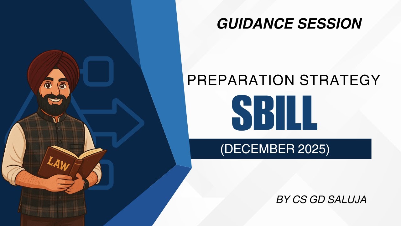🔴SBILL Dec 2025 Preparation Strategy I Guidance by CS GD SALUJA🔥❤️🔴