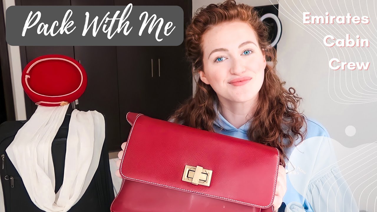 What&rsquo;s Inside My Cabin Crew Bags? | Pack With Me For Work | EMIRATES FLIGHT ATTENDANT