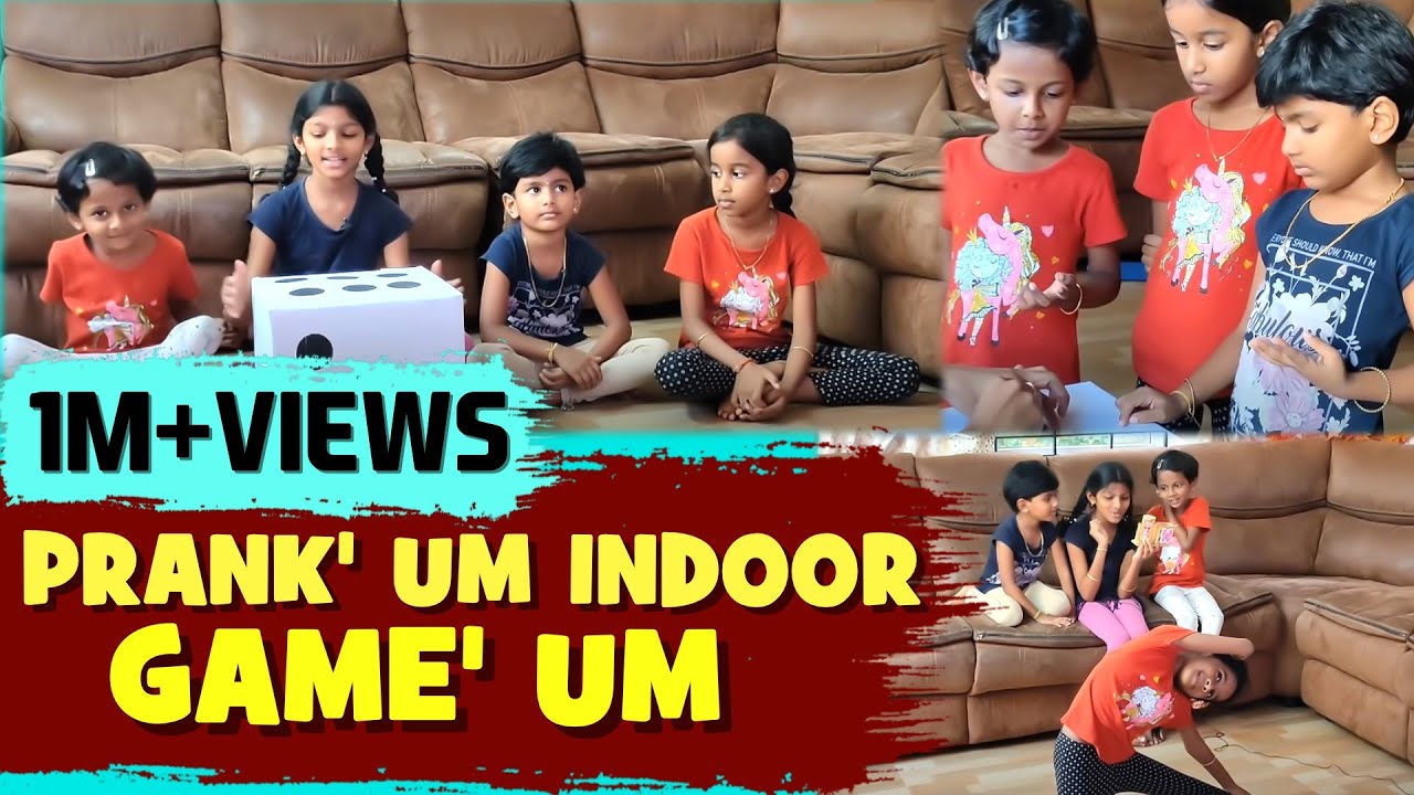 Prank'um indoor game'um | ini's fun galataa | dice game and yoga positions | ini's galataas
