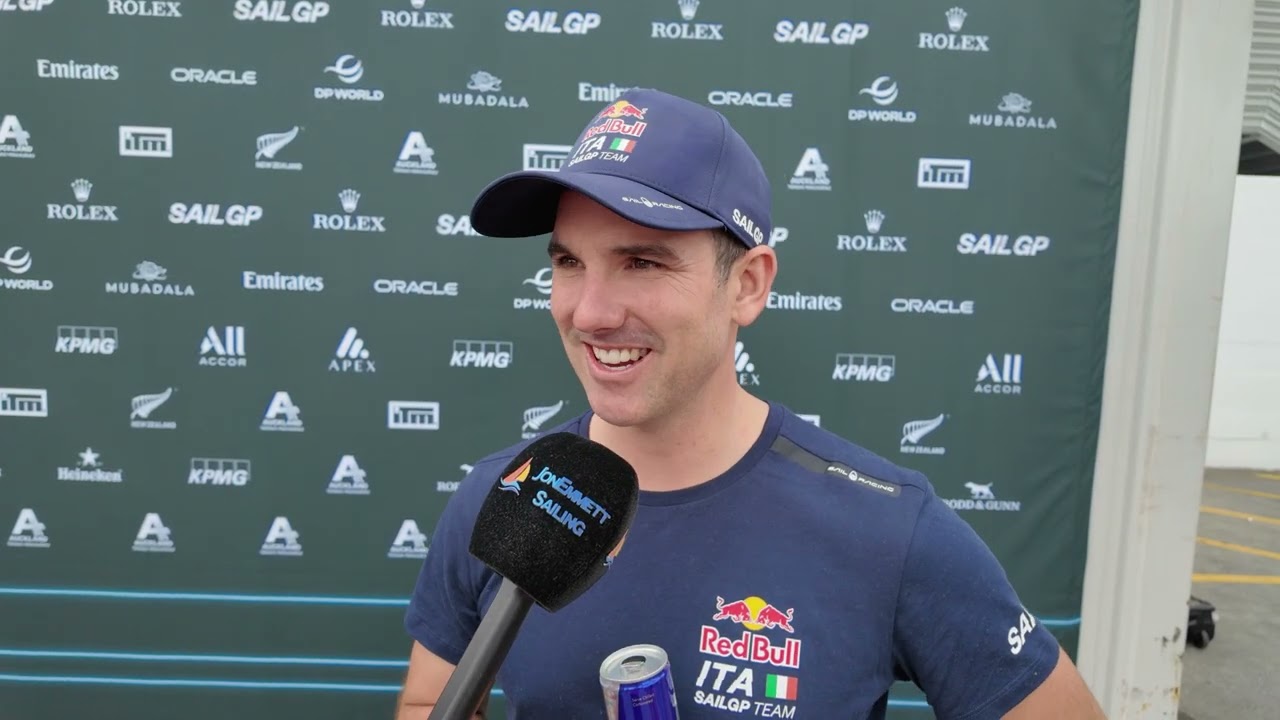 2026 ITM New Zealand Sail Grand Prix | Auckland | Day 2 Phil Robertson Red Bull Italy