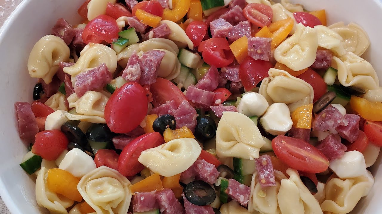 Copycat Costco Tortellini Salad Recipe
