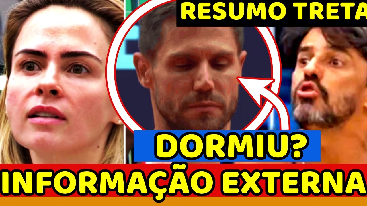 😱BBB26 AGORA! Ana Paula RECEBE INFORMAÇÃO EXTERNA? Jonas DORME NA PROVA e RENDE; Resumo da treta