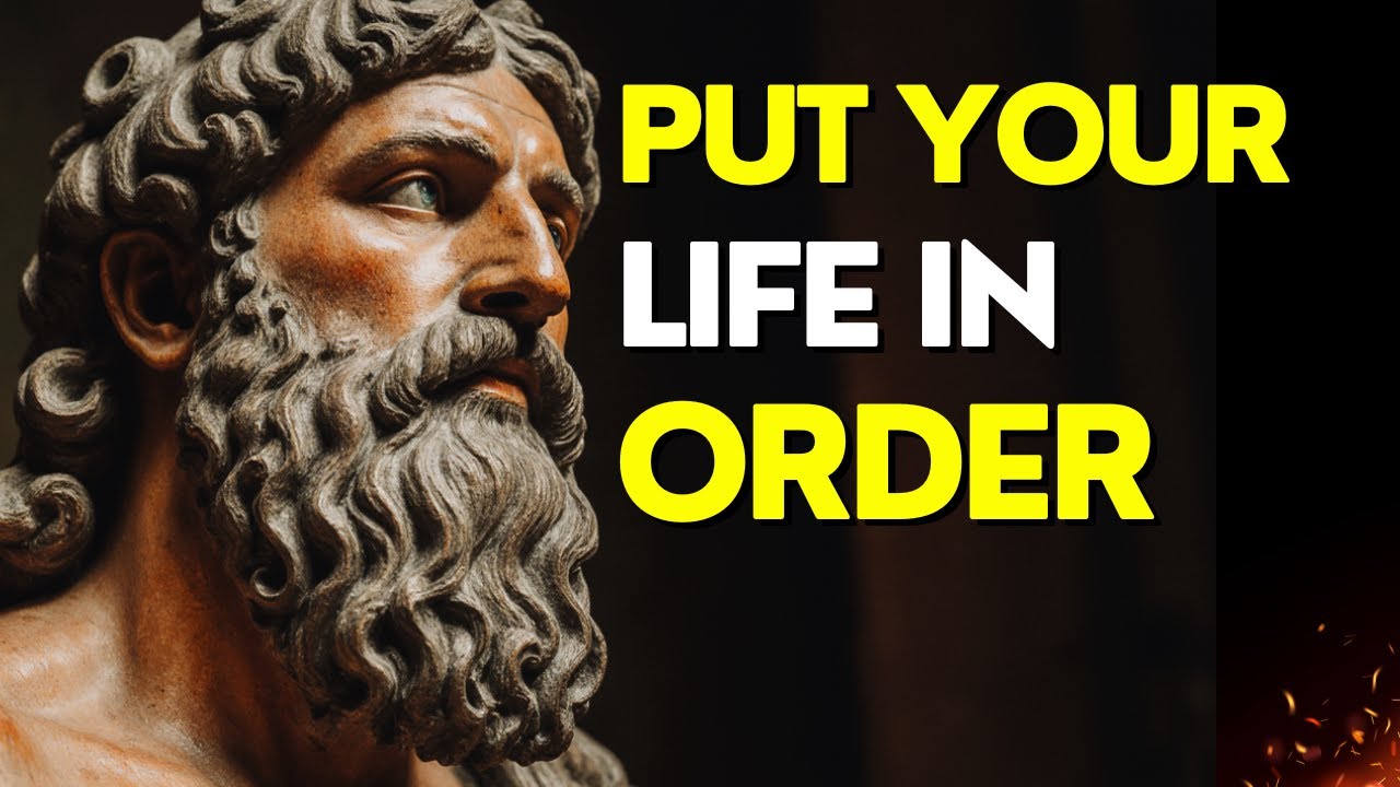 LOST AND TIRED? GET YOUR LIFE IN ORDER | STOICISM 🏛️