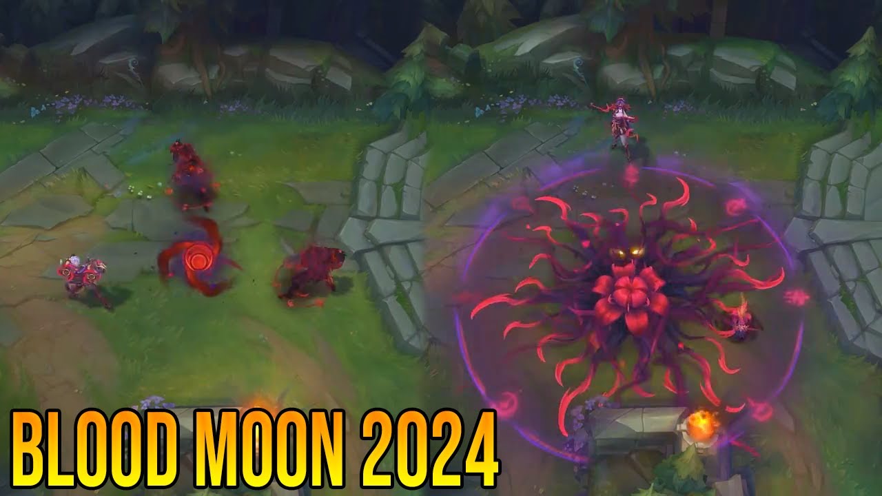 NEW Blood Moon Zed,Zyra & Fiddlesticks - League of Legends