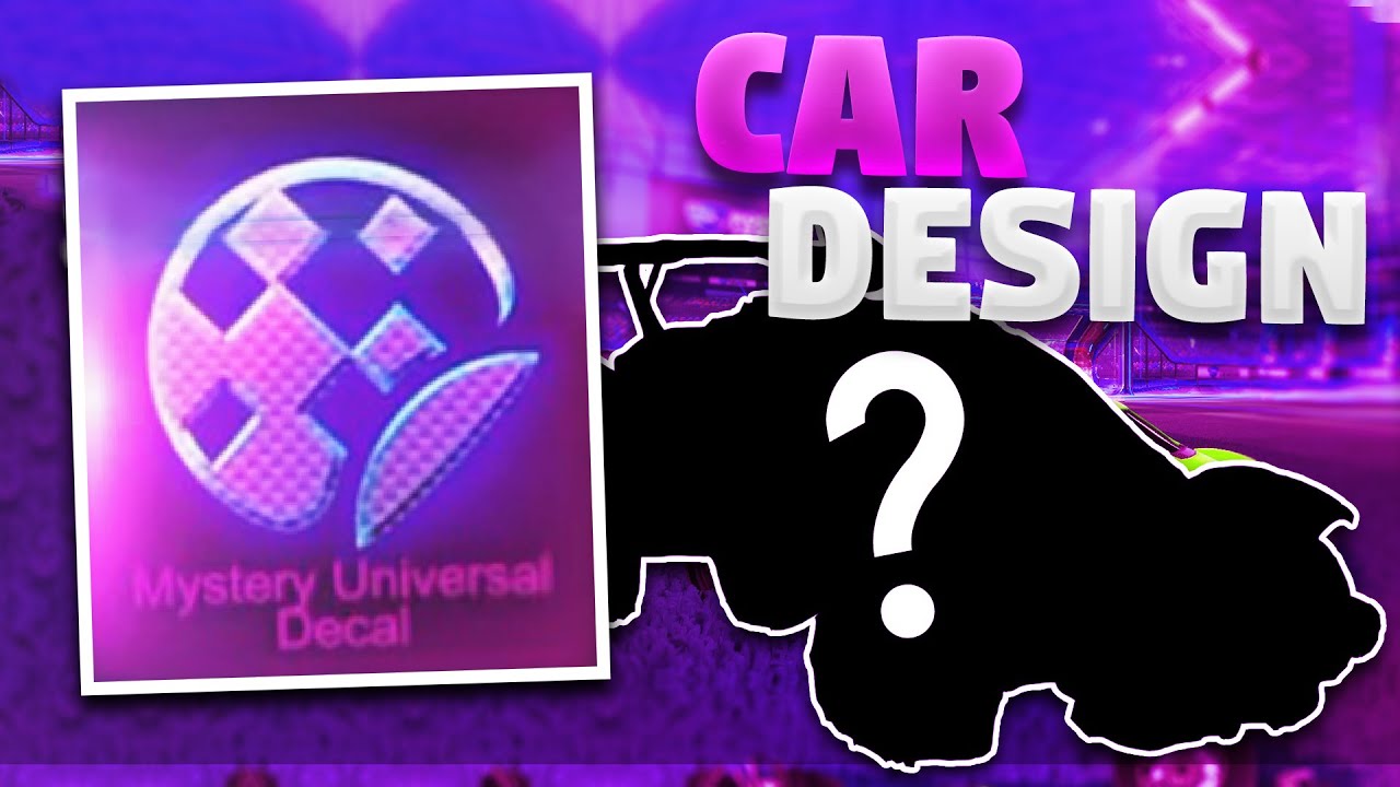 1 Car Design For Every Black Market Decal On Rocket League