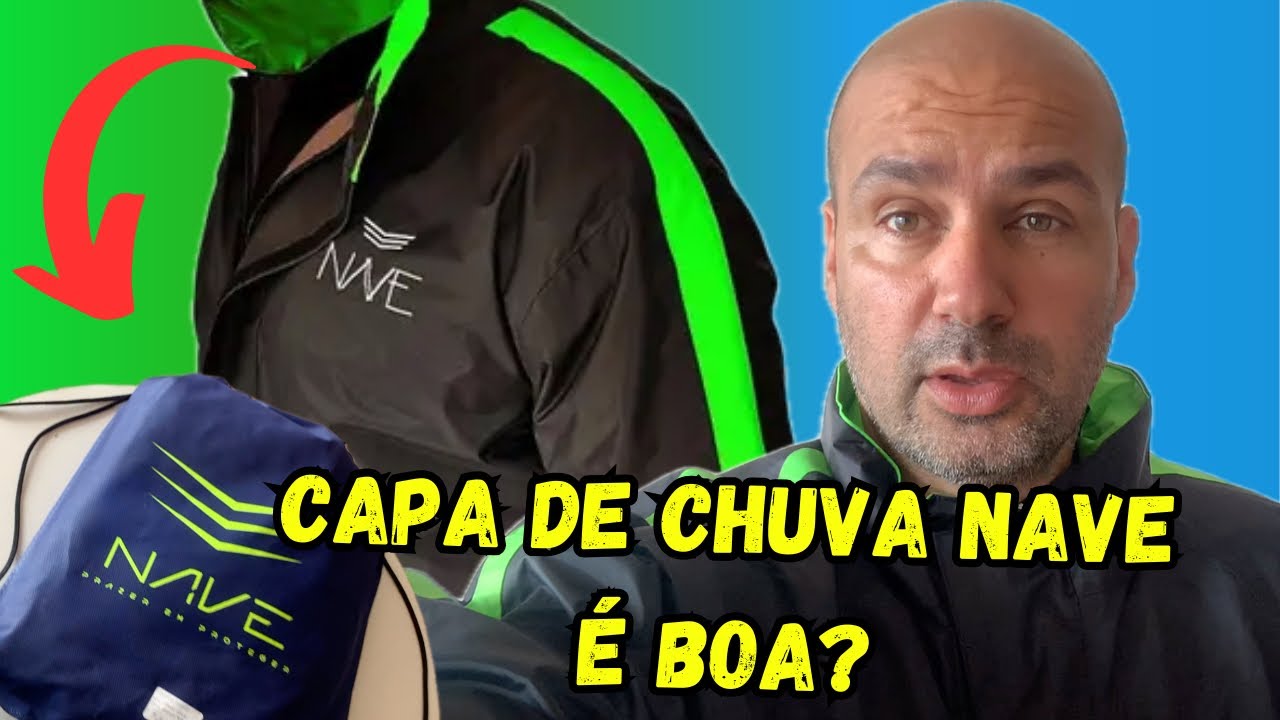 Capa de chuva para Moto Da Nave #nave