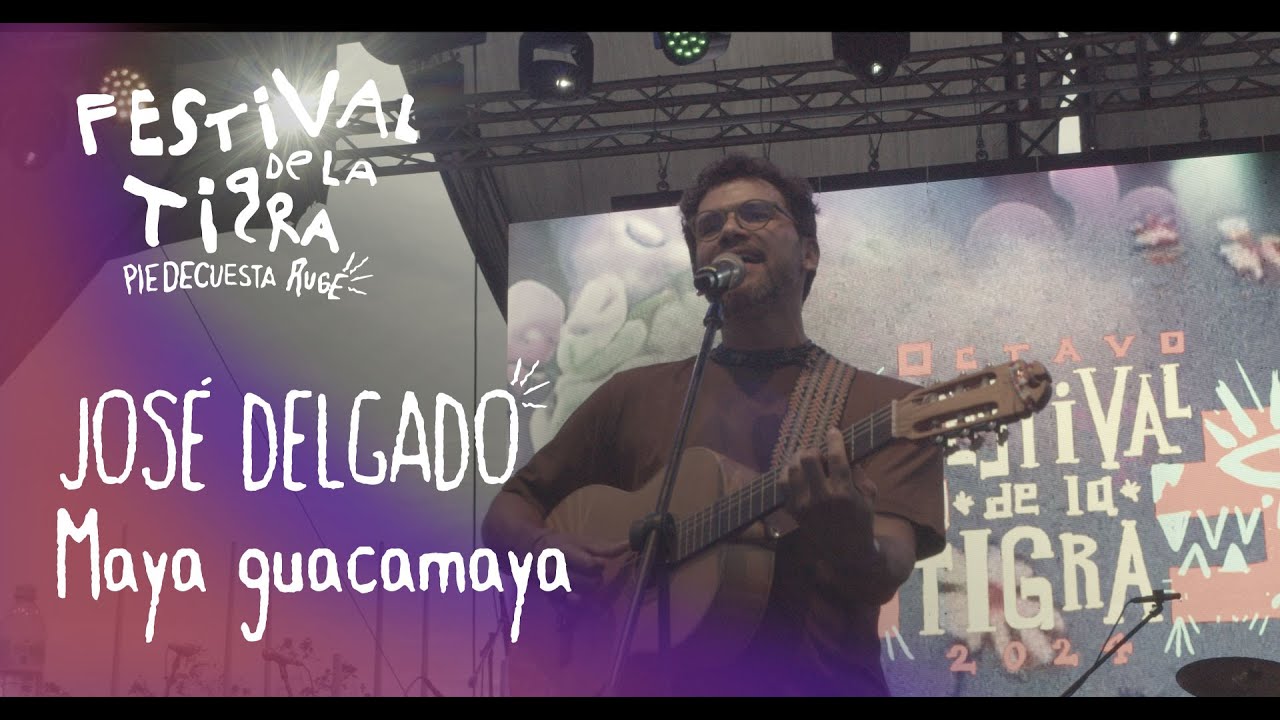 José Delgado - Maya Guacamaya en vivo en el Octavo Festival de La Tigra 2024