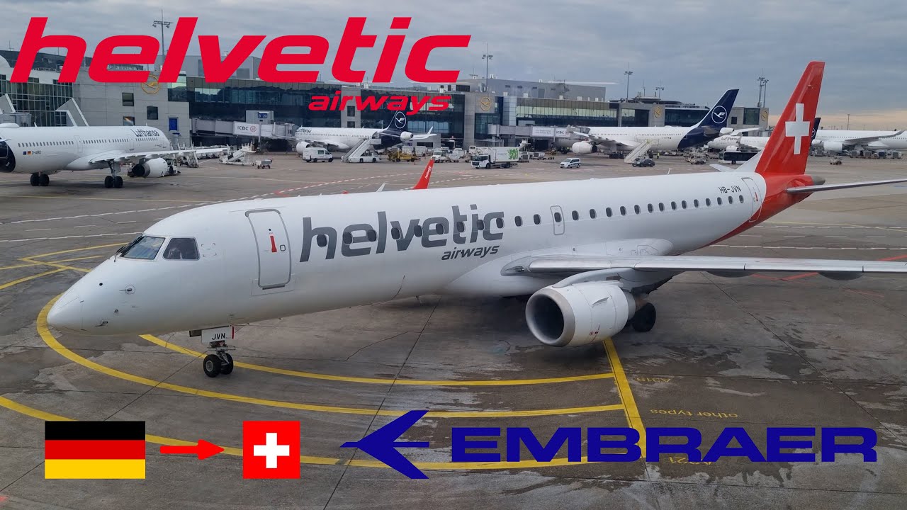 TRIP REPORT |  Helvetic Airways (ECONOMY) | Embraer E190LR | Frankfurt (FRA) - Zurich (ZRH)