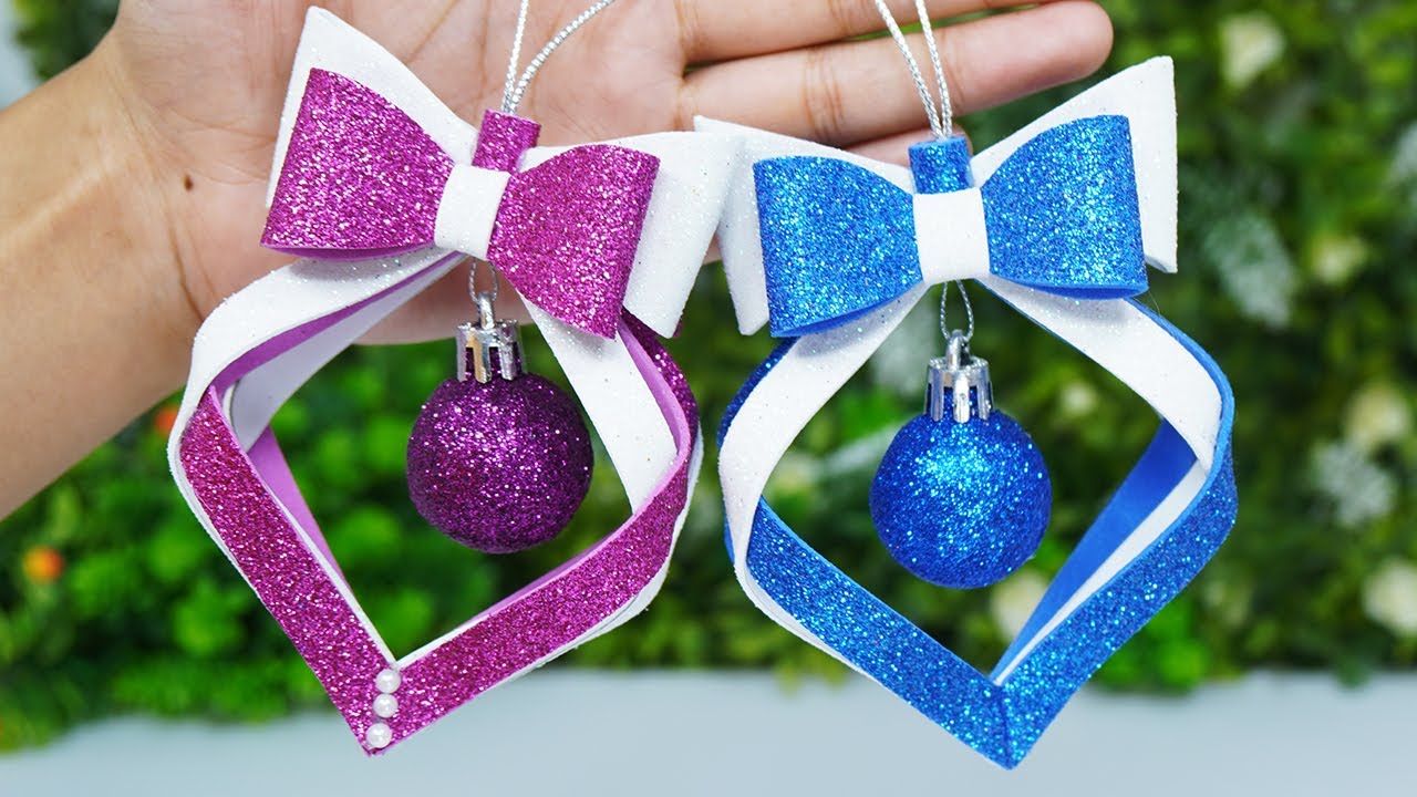 DIY Christmas Decor Ideas🎄Christmas Tree Decorations🎄Christmas Ornaments with Foam Sheet