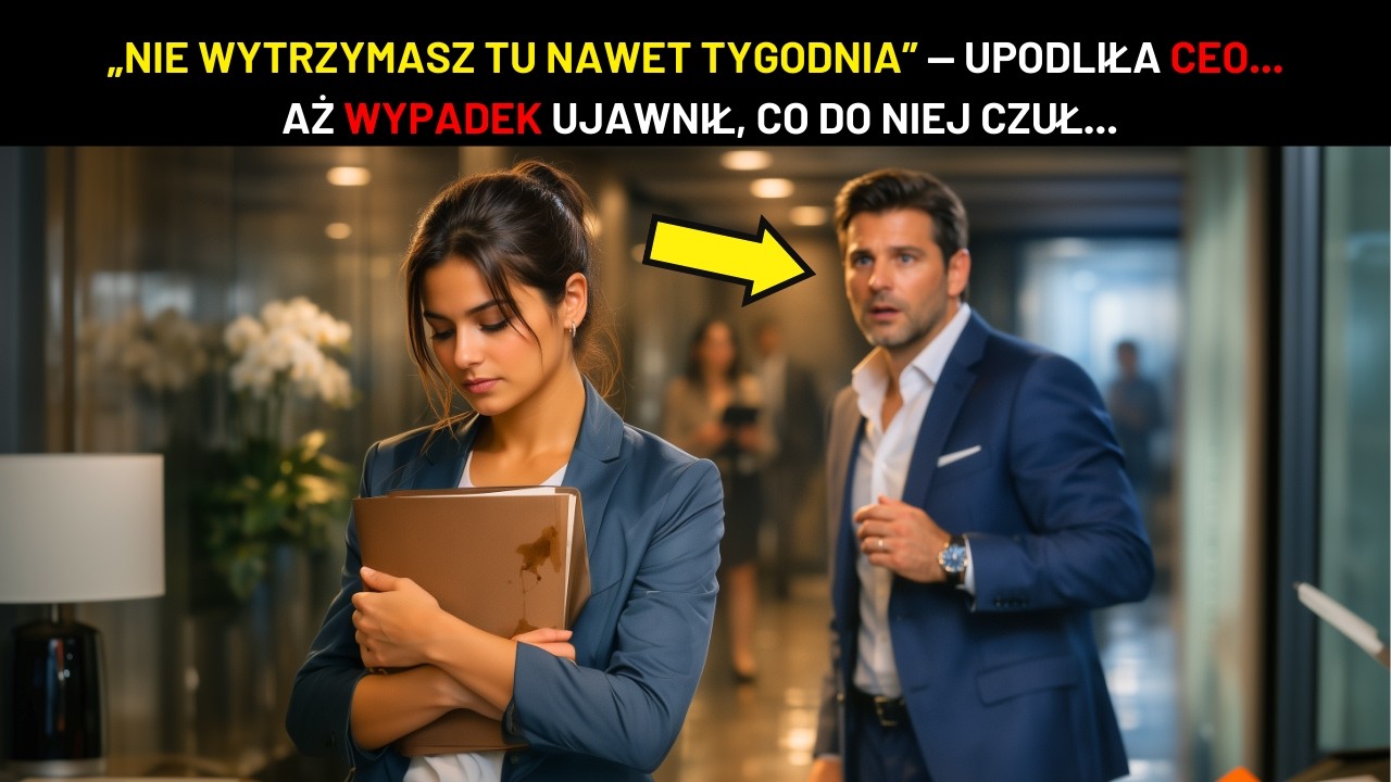 „NIE WYTRZYMASZ TU NAWET TYGODNIA”, UPONIŻYŁ CEO PIERWSZEGO DNIA... ALE WYPADEK UJAWNIŁ, CO CZUŁ