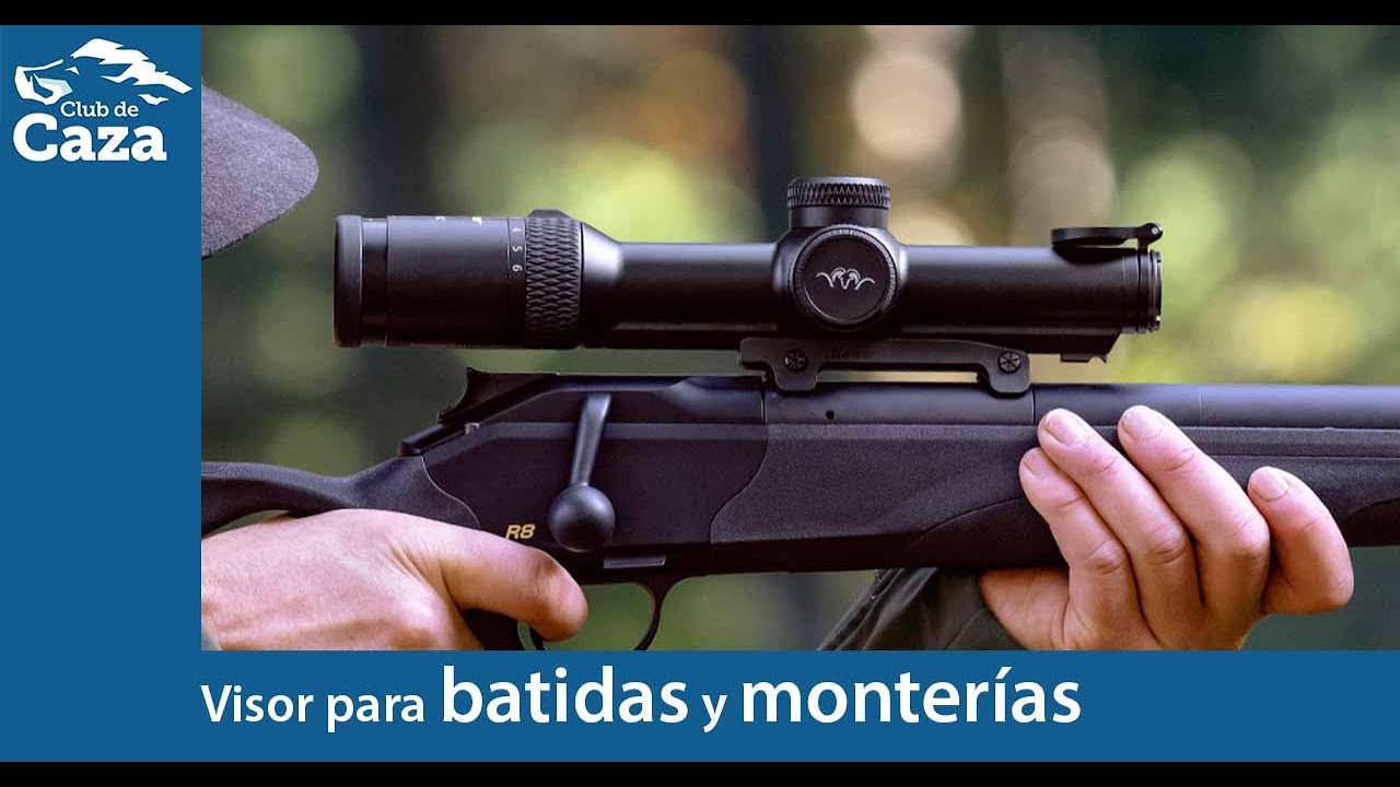 Un visor Blaser ideal para batidas y monter&iacute;as