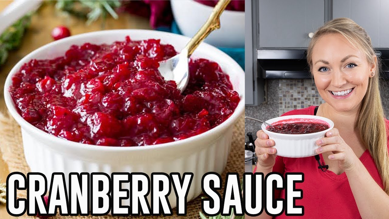 How to Make Cranberry Sauce