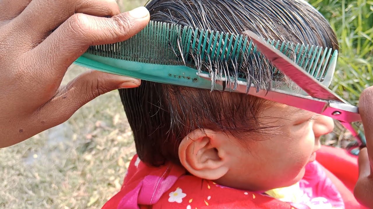 My first super duper ASMR with my little barber 