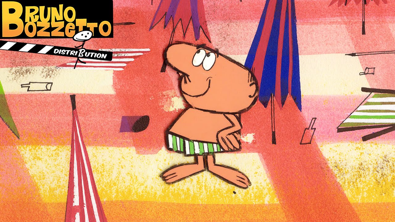 MISTER ROSSI AT THE SEASIDE - Bruno Bozzetto