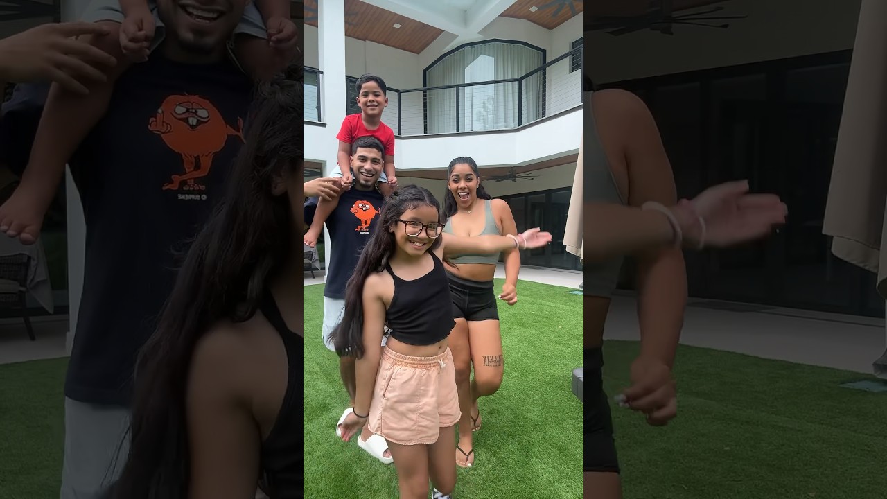 Adopted Daughter does Viral TikTok Dance with The Trench Family #shorts
