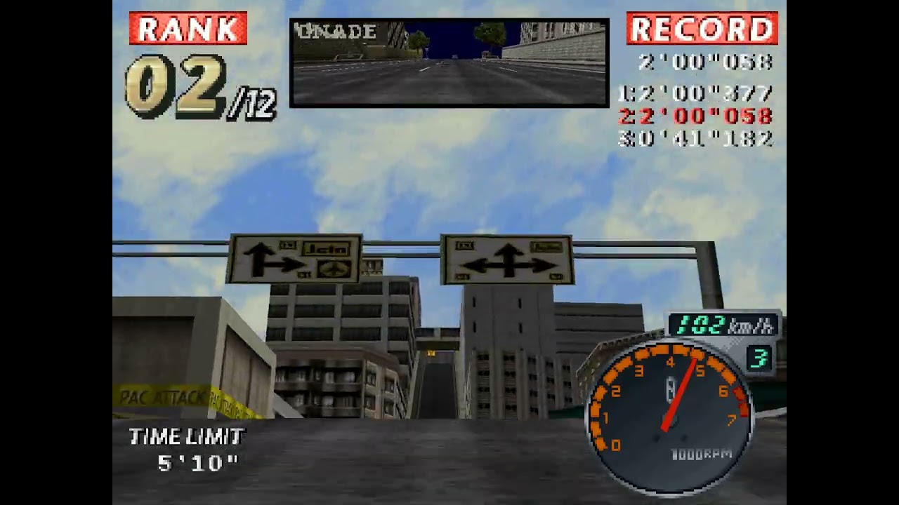 [PS1] 레이지 레이서 レイジレーサー (Rage Racer) Class 2 -  2025 12 20 13 11 21