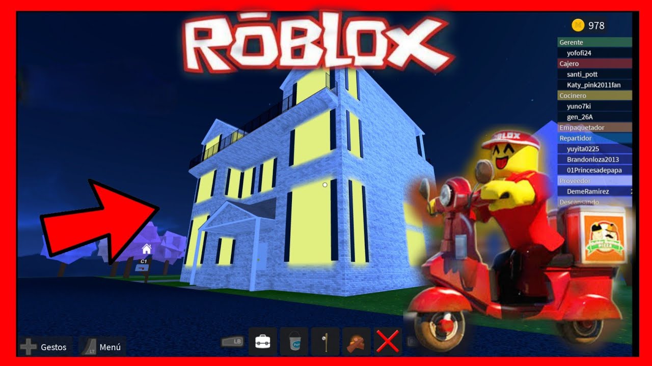 CONSEGUÍ POR FIN la MANSIÓN en WORK AT A PIZZA PLACE 😱 ROBLOX GAMEPLAY
