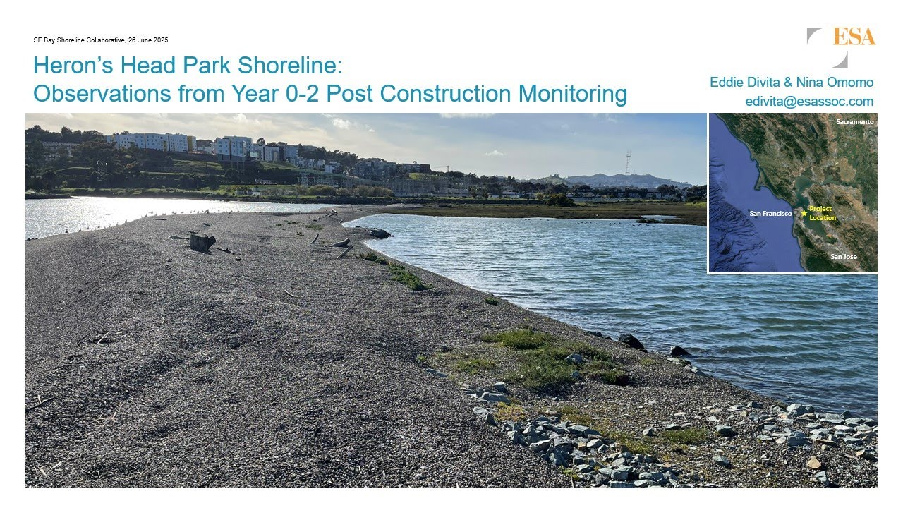 Heron's Head Park Shoreline: Observations from Year 0-2 Post Construction Monitoring