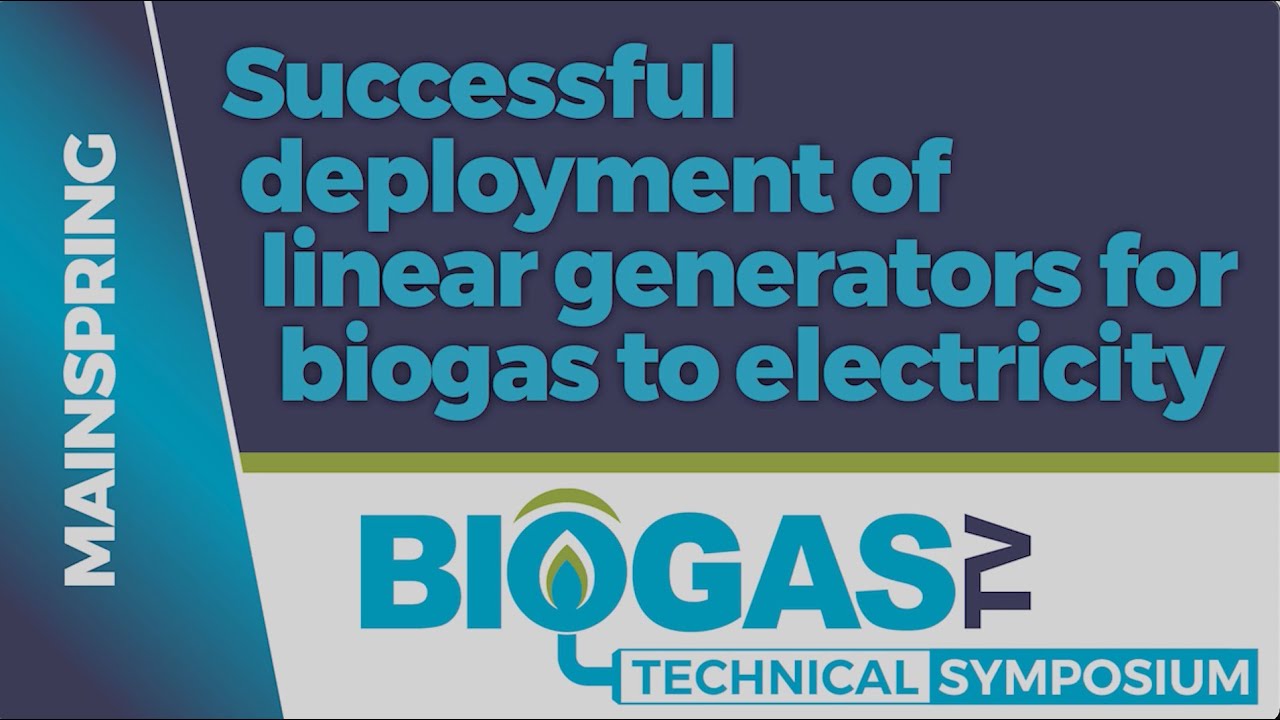 Power generation with Linear Generators - Mainspring Energy