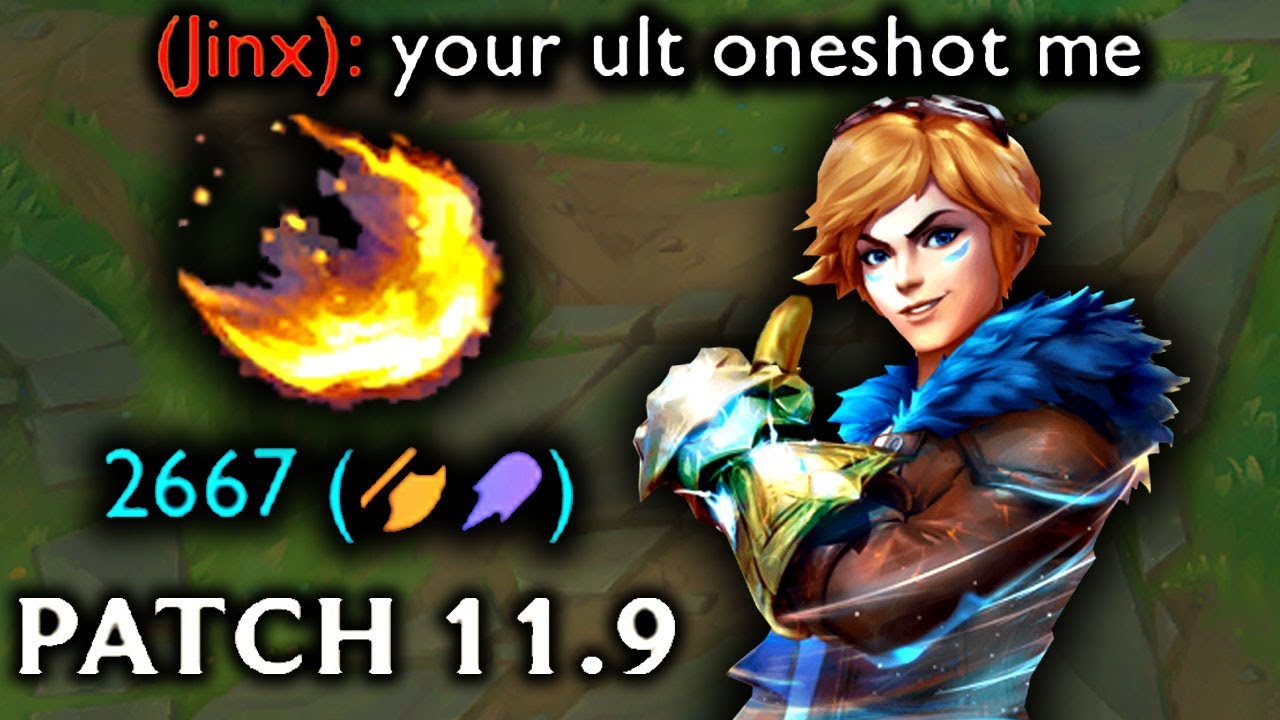NERF FULL AP EZREAL (PATCH 11.9)