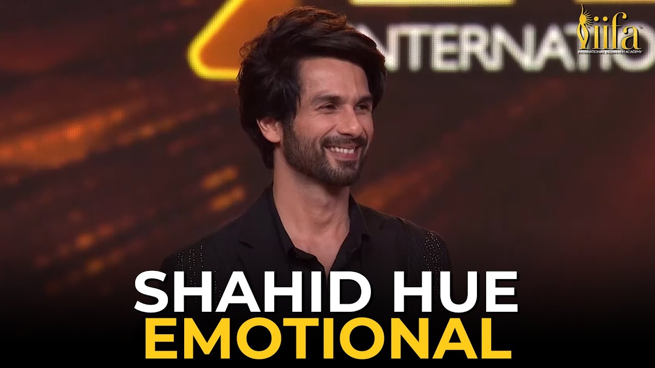 IIFA 2024 me Shahid hue emotional | IIFA AWARDS