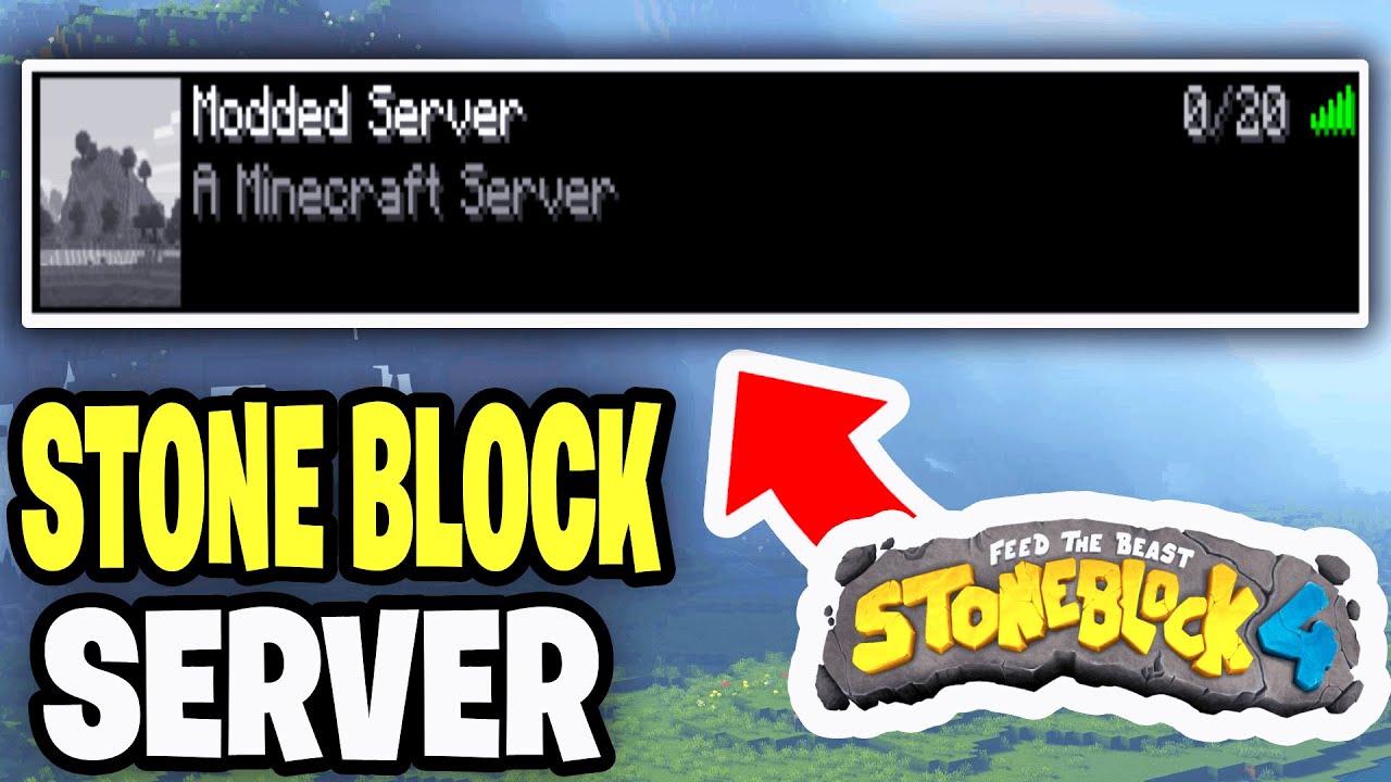 Как создать FTB-сервер Stoneblock 4! — Обучающее видео