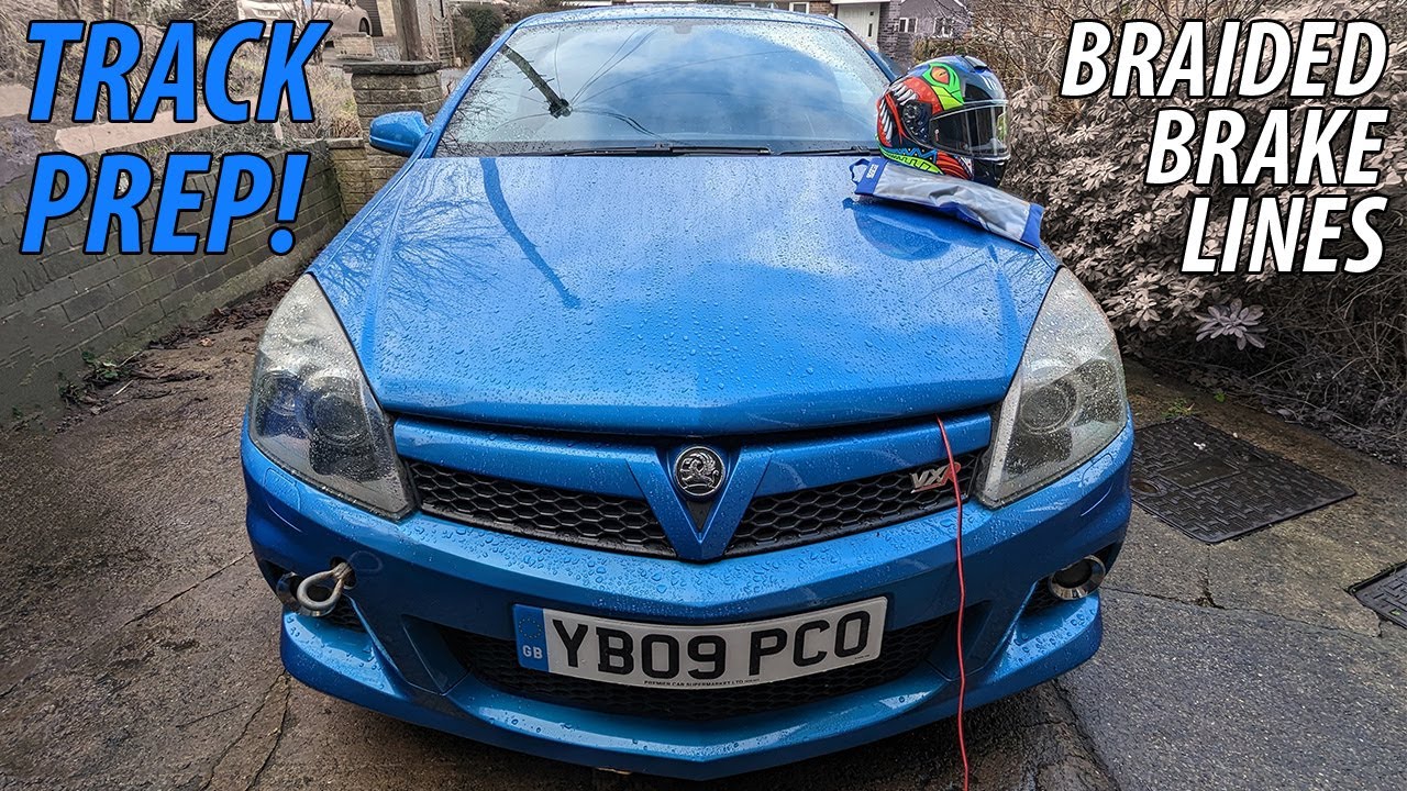 Установка армированных тормозных шлангов на Astra VXR! — ПОДГОТОВКА К ТРЕК-ДНЮ