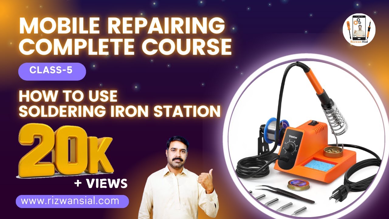 how to use soldering iron soldering tips urdu hindi class-5