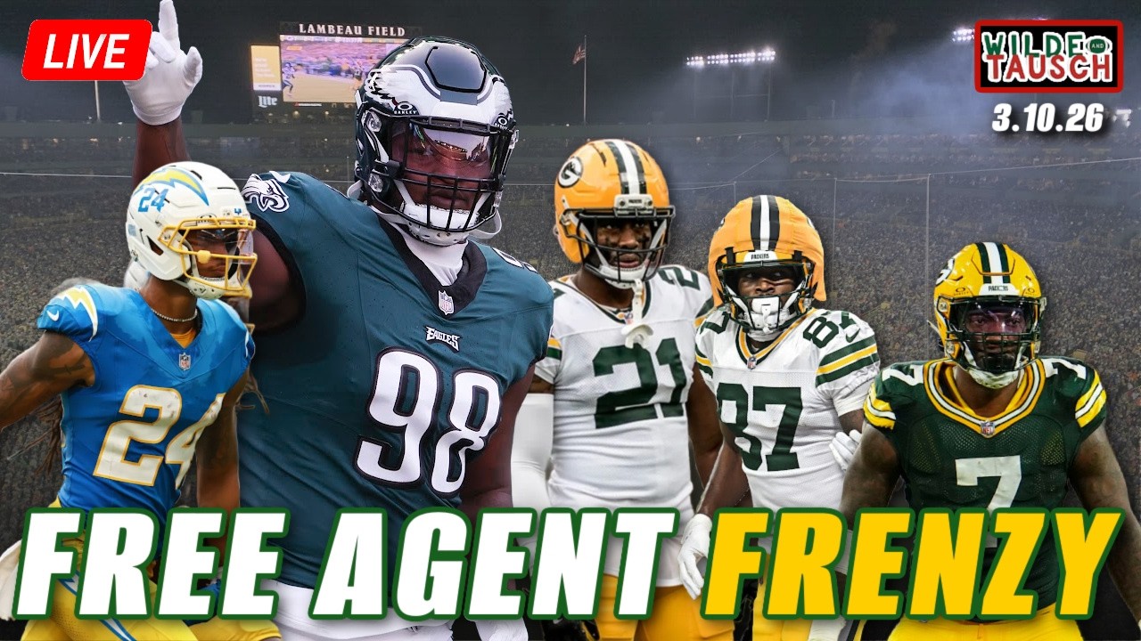 LIVE: Packers SHAKEUPS in NFL Free Agency -- Nate Hobbs RELEASED | Wilde and Tausch 3.10.26