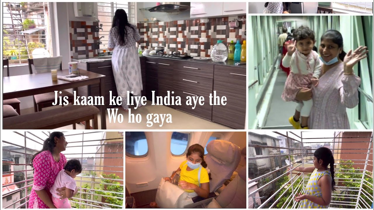 India Vlog on a Rainy day/Going back to Dubai
