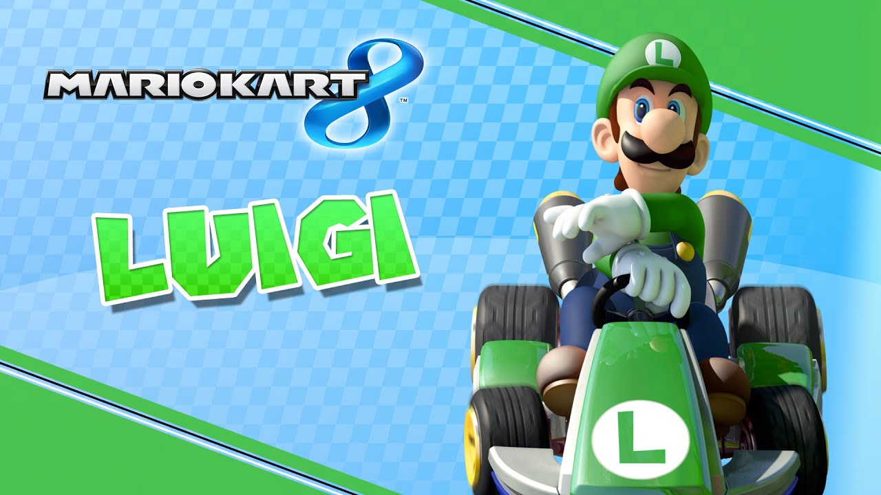 ماريو كارت : لويجي - فيس كام | Mario Kart 8 : LUIGI