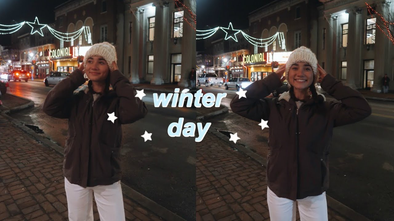 going to a christmas parade and movie : vlogmas day five
