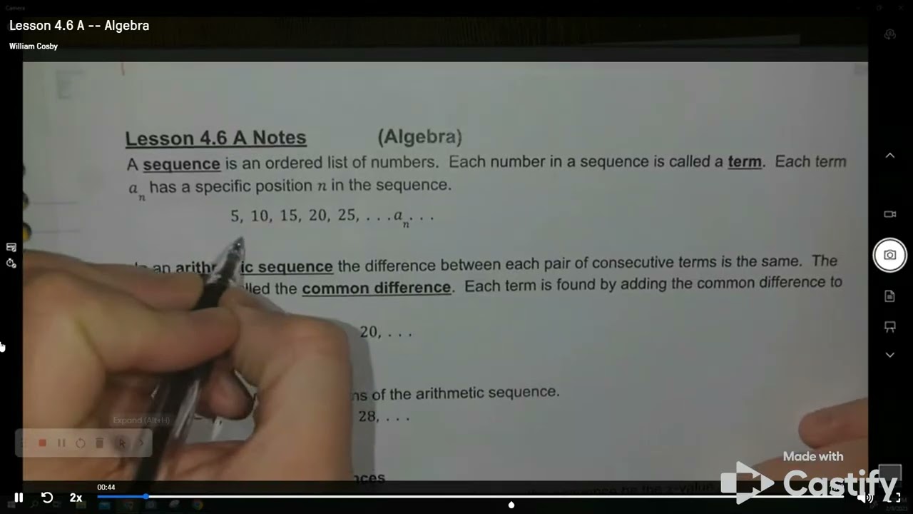 Writing Linear Functions 4.4-4.6