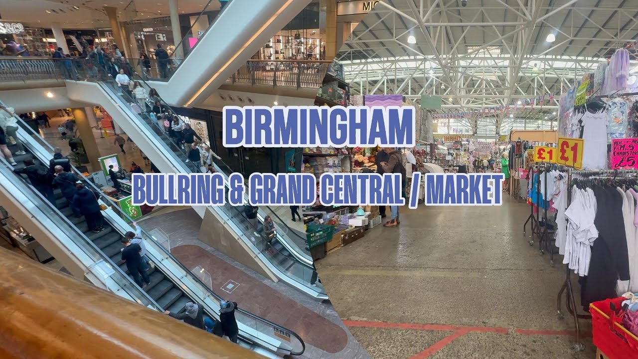 Bullring & Grand Central 😎 || Shopping Centre And Local Market Highlights 🛍🛒