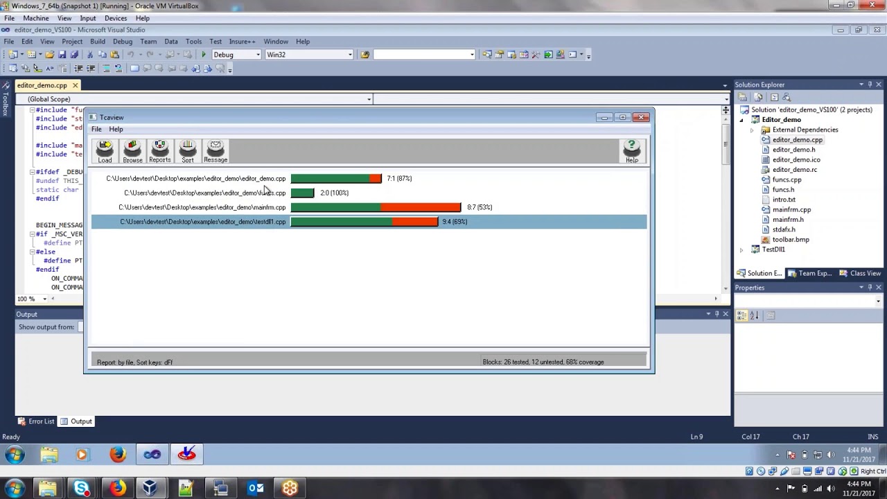 Code Coverage Analysis during Runtime | Parasoft Insure++