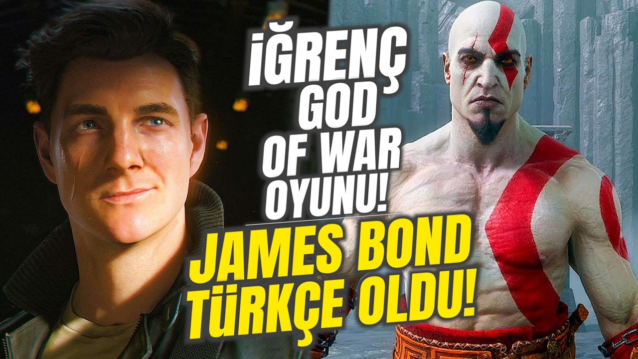 007 FIRST LIGHT TÜRKÇE OLDU! (JAMES BOND OYUNU) / İĞRENÇ GOD OF WAR OYUNU: SONS OF SPARTA!
