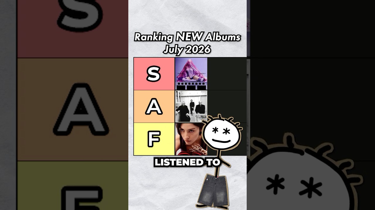 Ranking Every NEW Album From July 2026 - What was your favourite album this month?