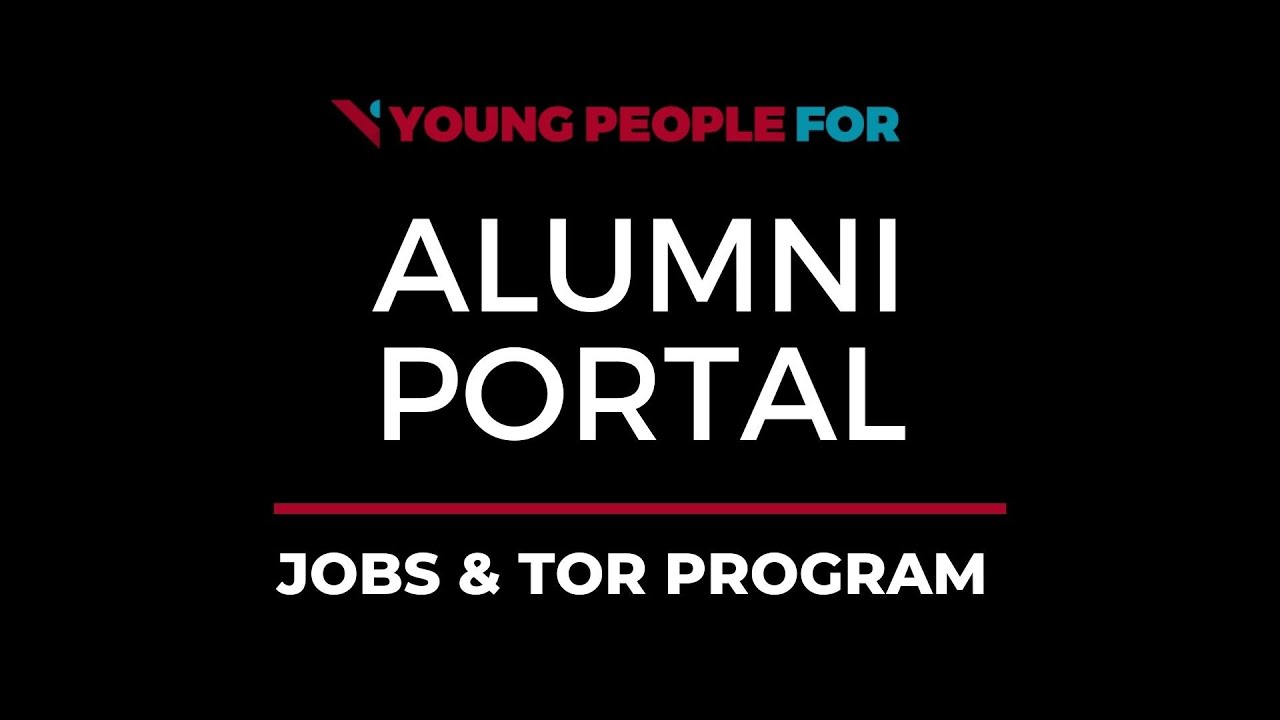 Alumni Portal How-To | Jobs & Tor Program