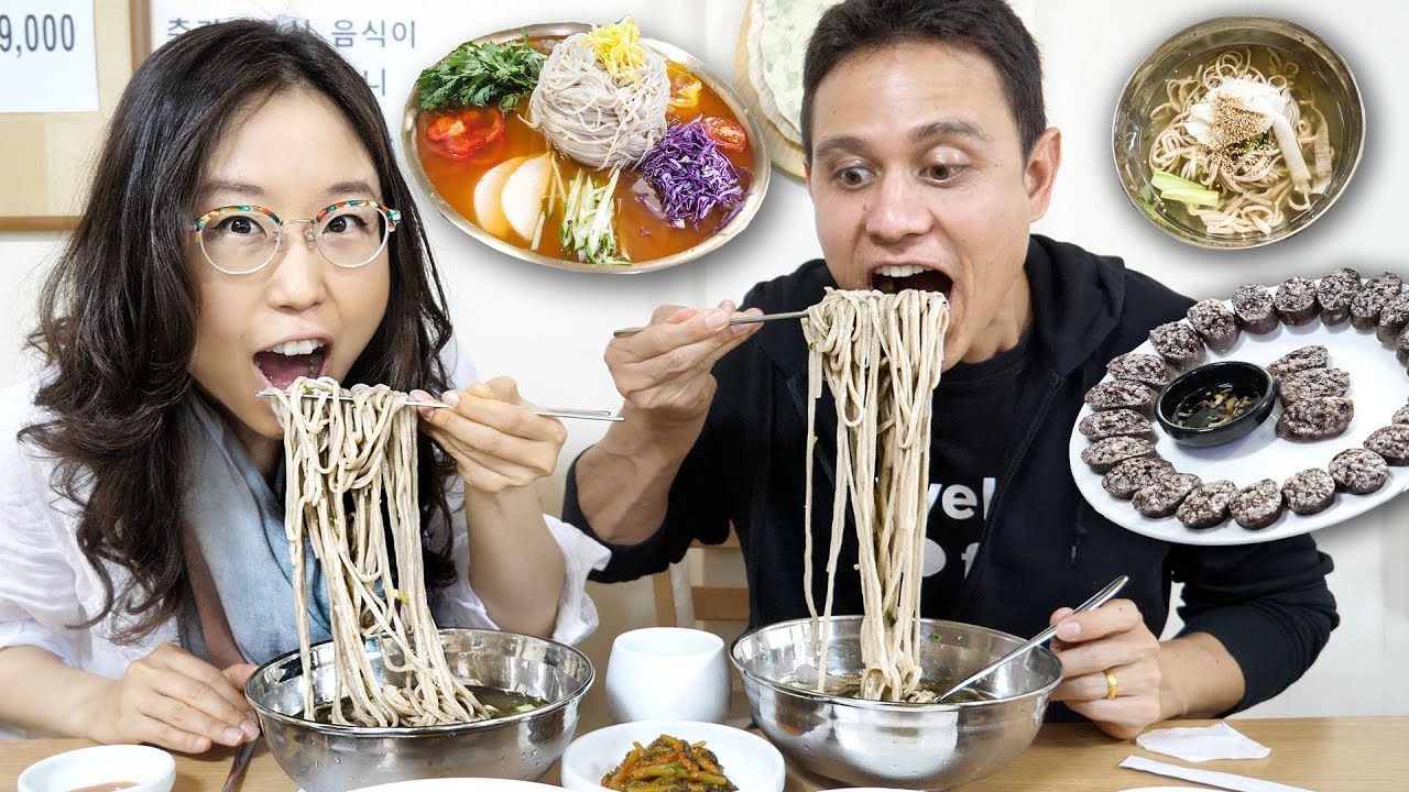 NORTH KOREAN FOOD EXPERIENCE - ft Mark Wiens