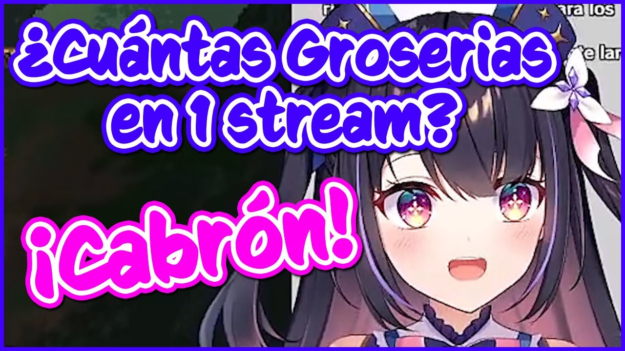 ¿Cuántas groserías puede decir Hina en 1 stream?【Hina Misora】