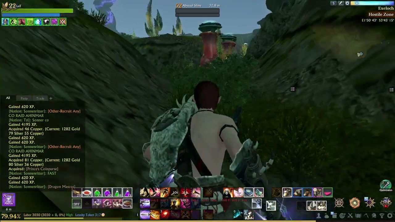 ArcheRage Exeloch Combat