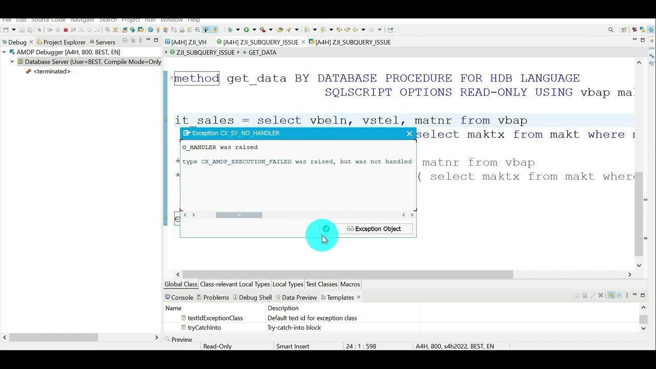 Video 5: CDS Query - Subquery returns more than one row